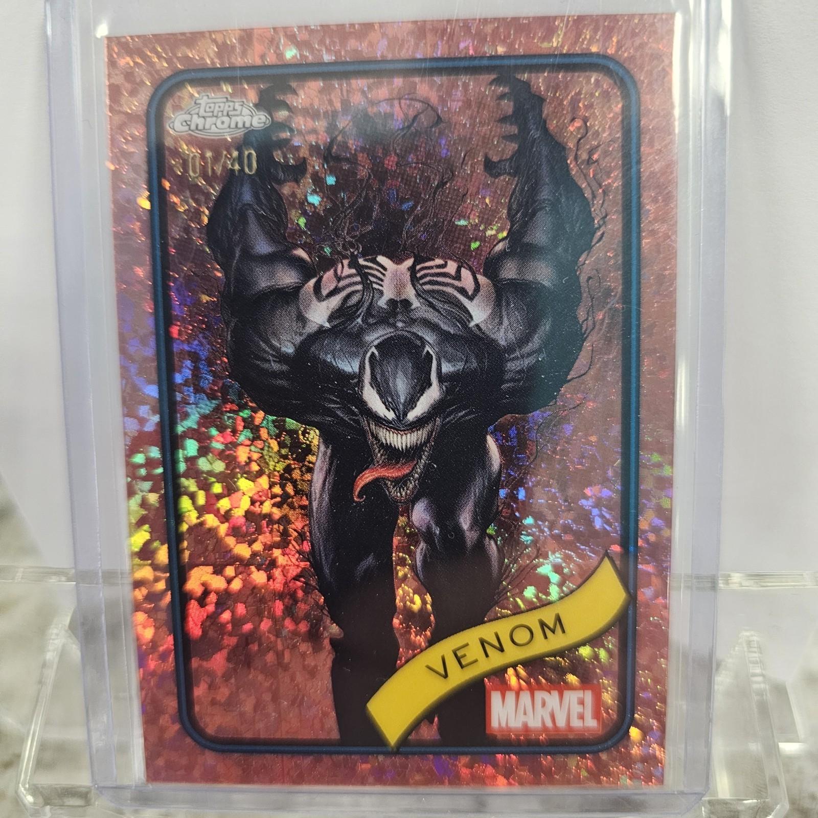 2025 Topps Chrome Venom [Rose Gold Mini Diamonds] #149 card