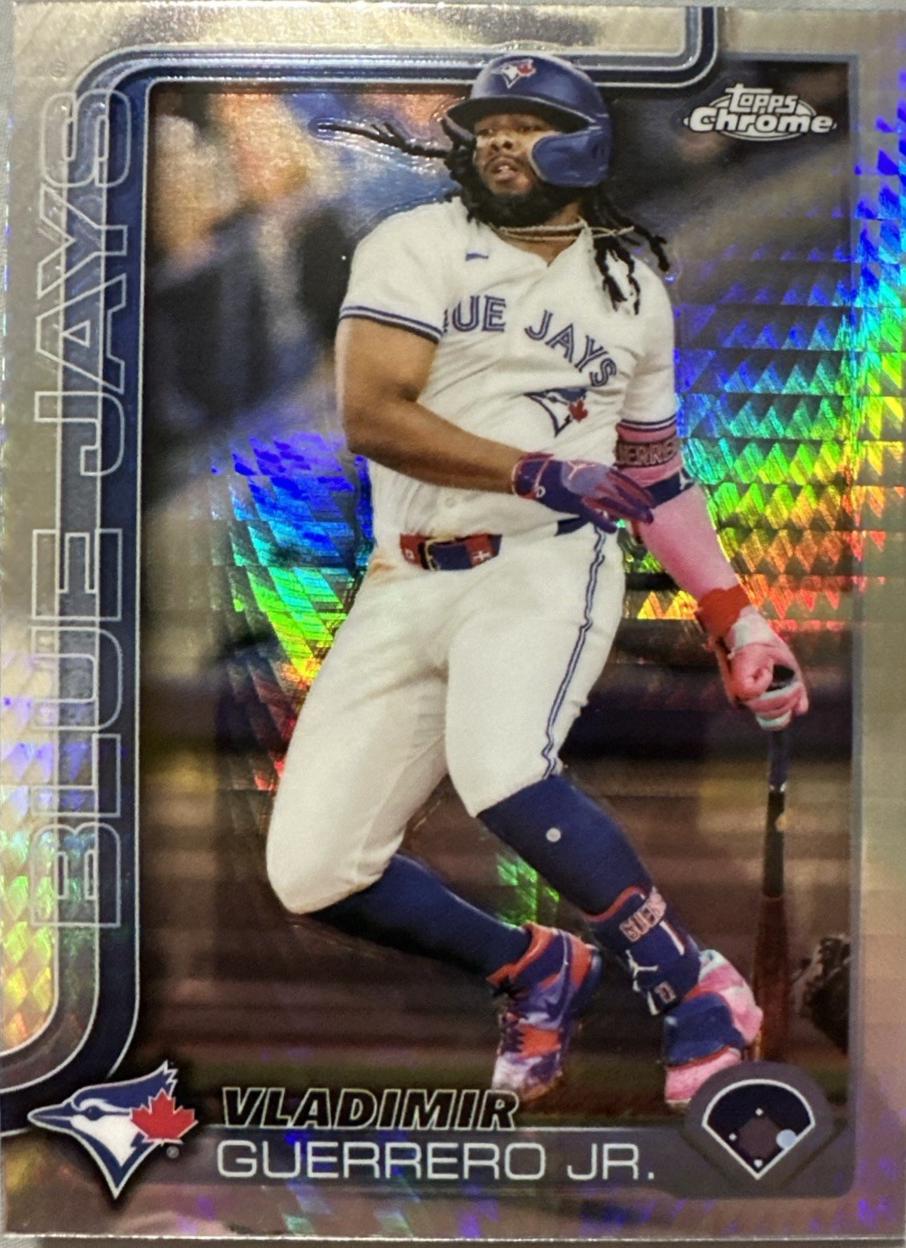 2025 Topps Chrome Vladimir Guerrero Jr. [Prism] #259 card