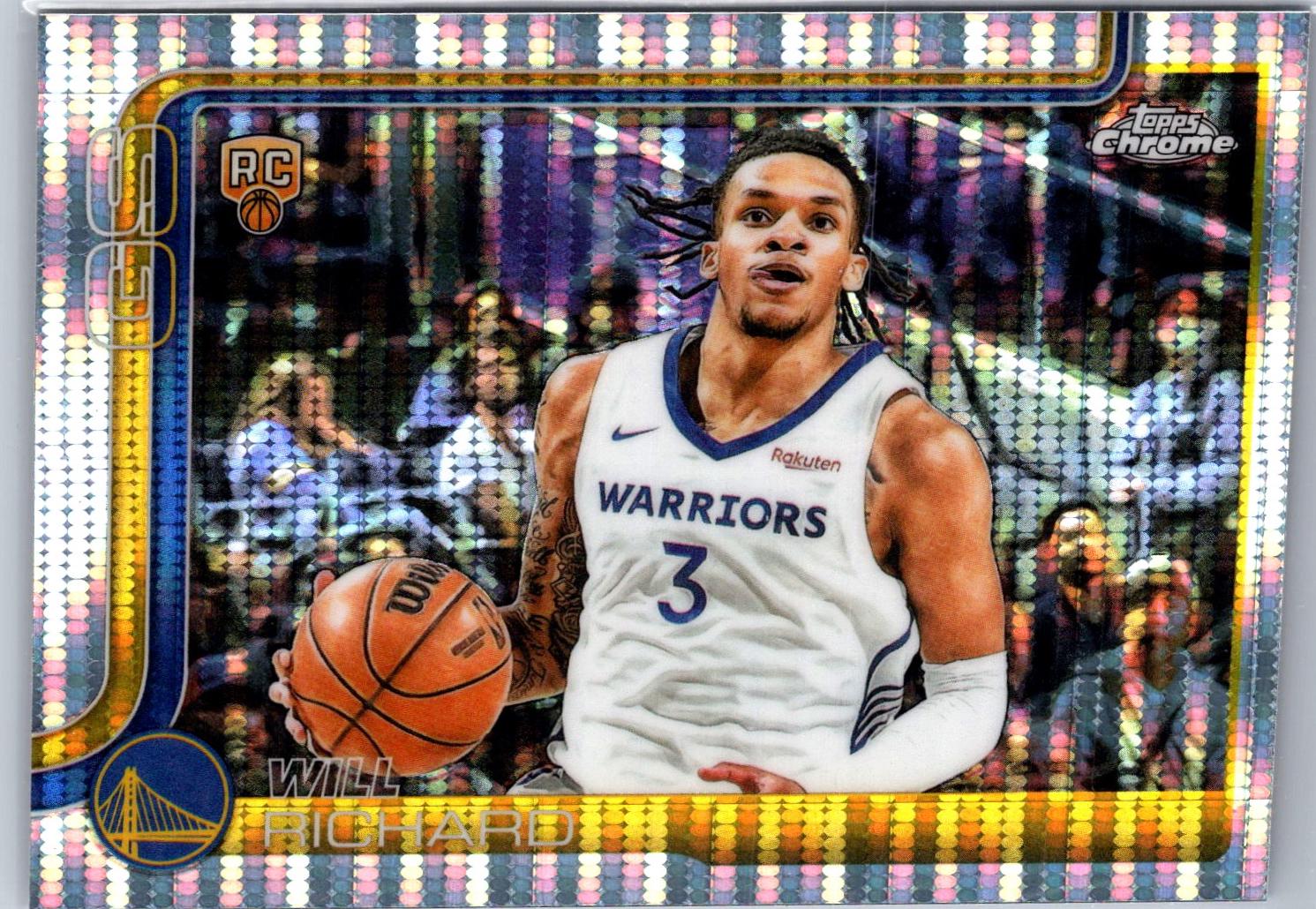 2025 Topps Chrome Will Richard [Prism Refractor] #287 card