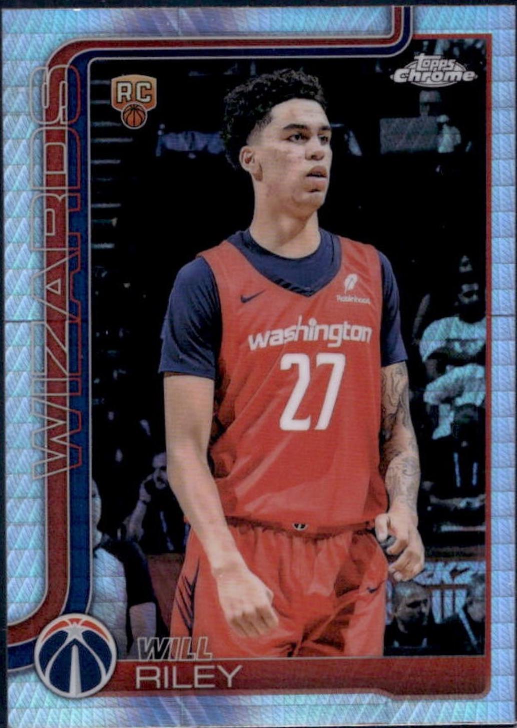 2025 Topps Chrome Will Riley [Prism Refractor] #271 card