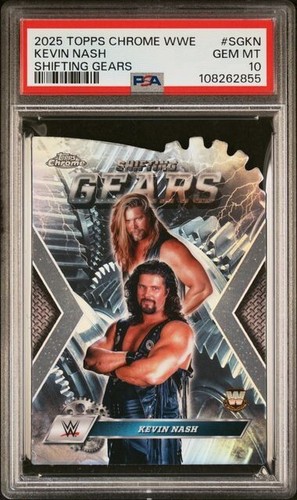 2025 Topps Chrome WWE Shifting Gears Kevin Nash #SG-KN card