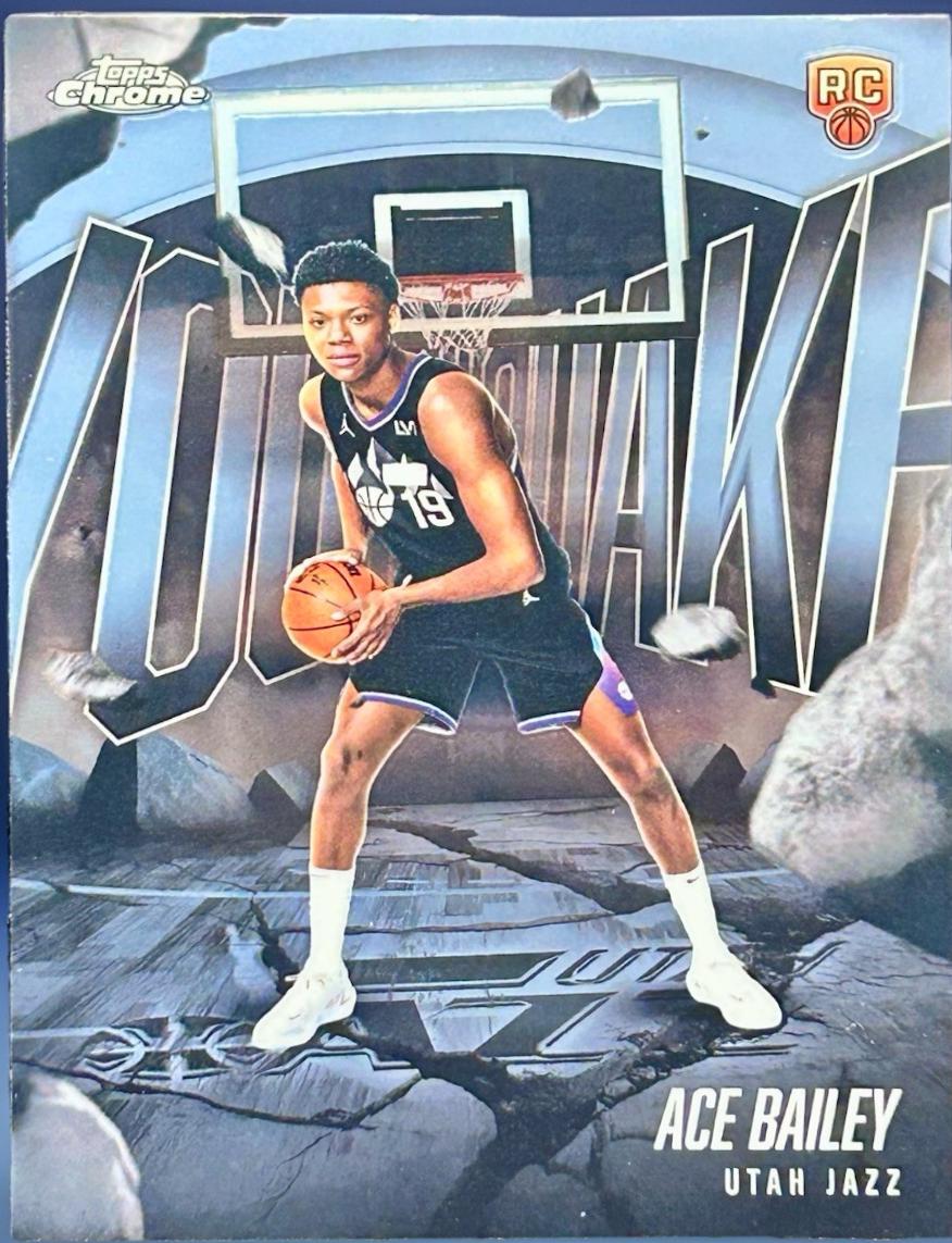 2025 Topps Chrome Youthquake Ace Bailey #YQ-5 card
