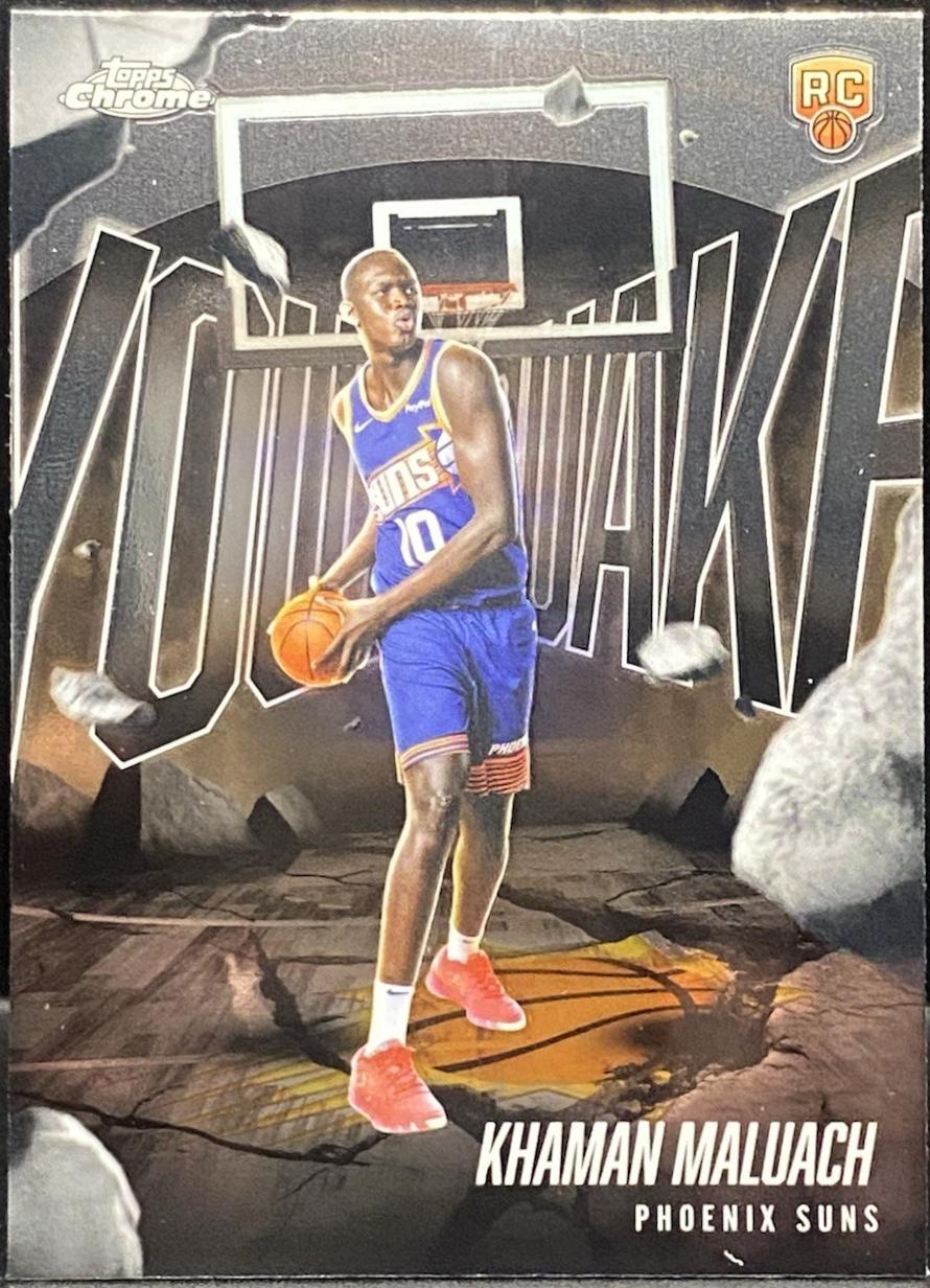 2025 Topps Chrome Youthquake Khaman Maluach #YQ-10 card