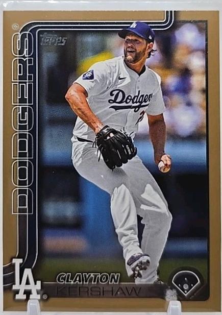 2025 Topps Clayton Kershaw [Gold] #146 card