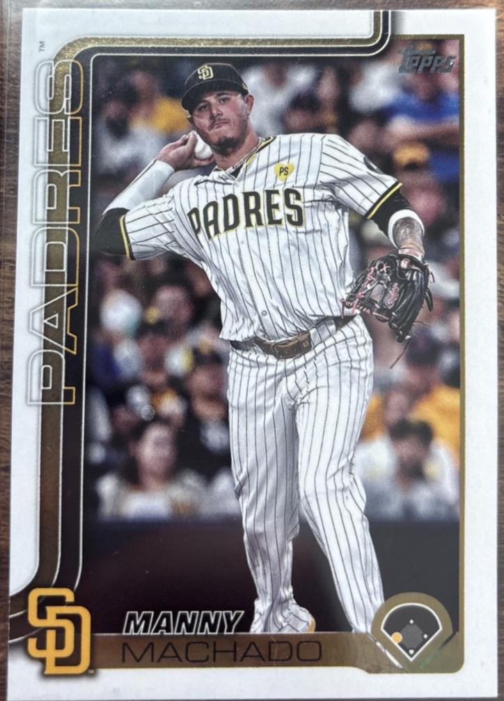 2025 Topps Companion Card Manny Machado #CC-25 card
