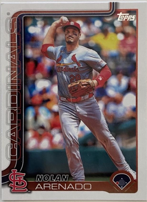 2025 Topps Companion Card Nolan Arenado #CC-12 card