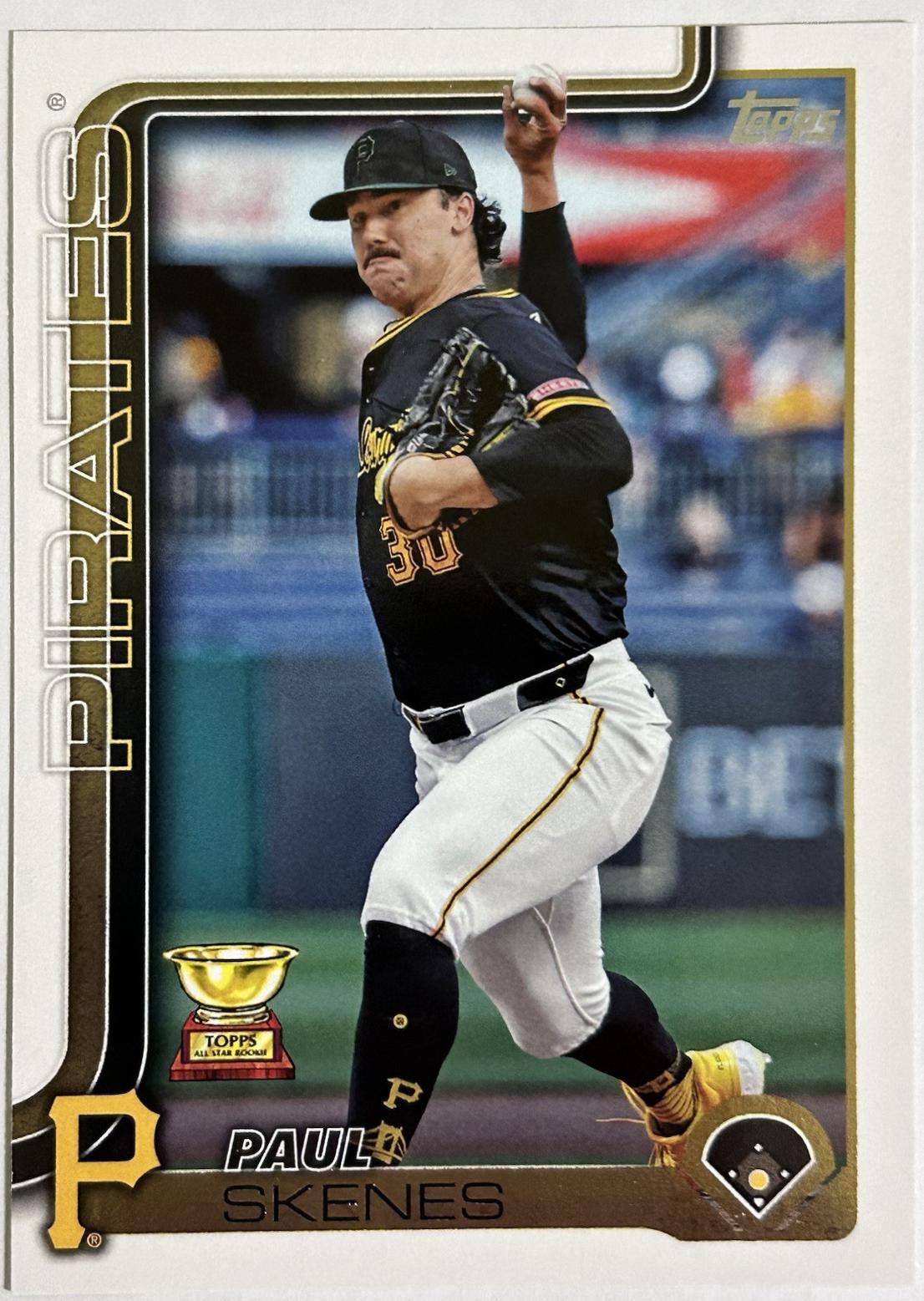 2025 Topps Companion Card Paul Skenes #CC-21 card