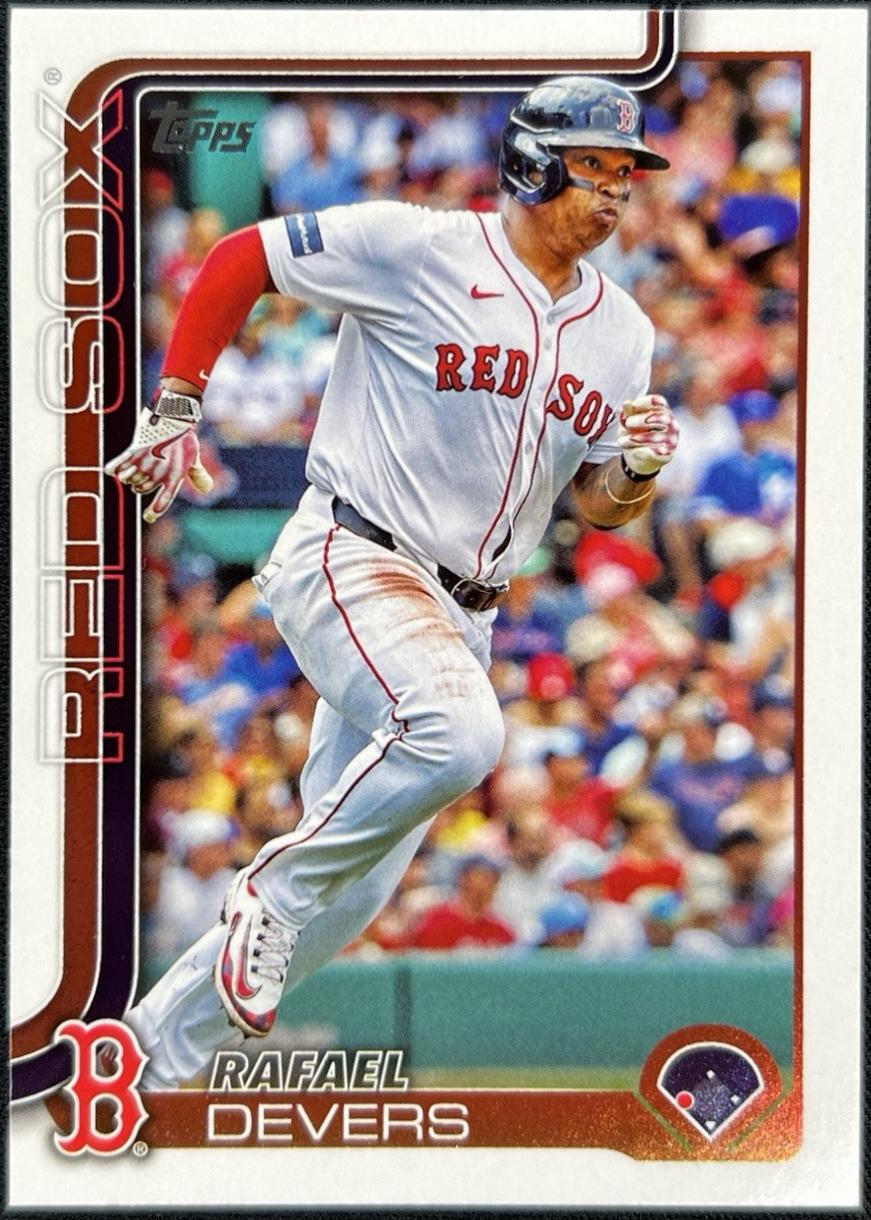 2025 Topps Companion Card Rafael Devers #CC-9 card