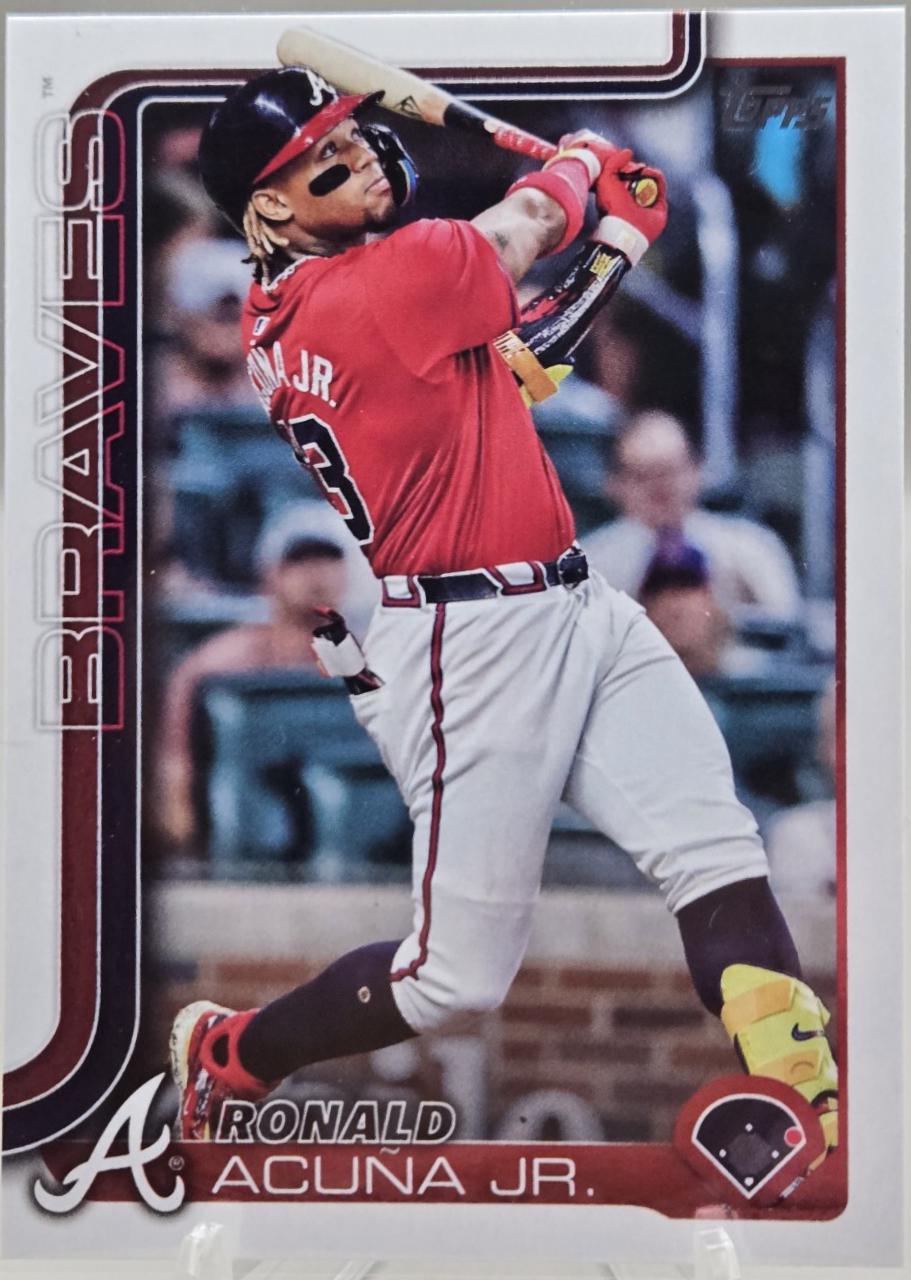 2025 Topps Companion Card Ronald Acuna Jr. #CC-3 card