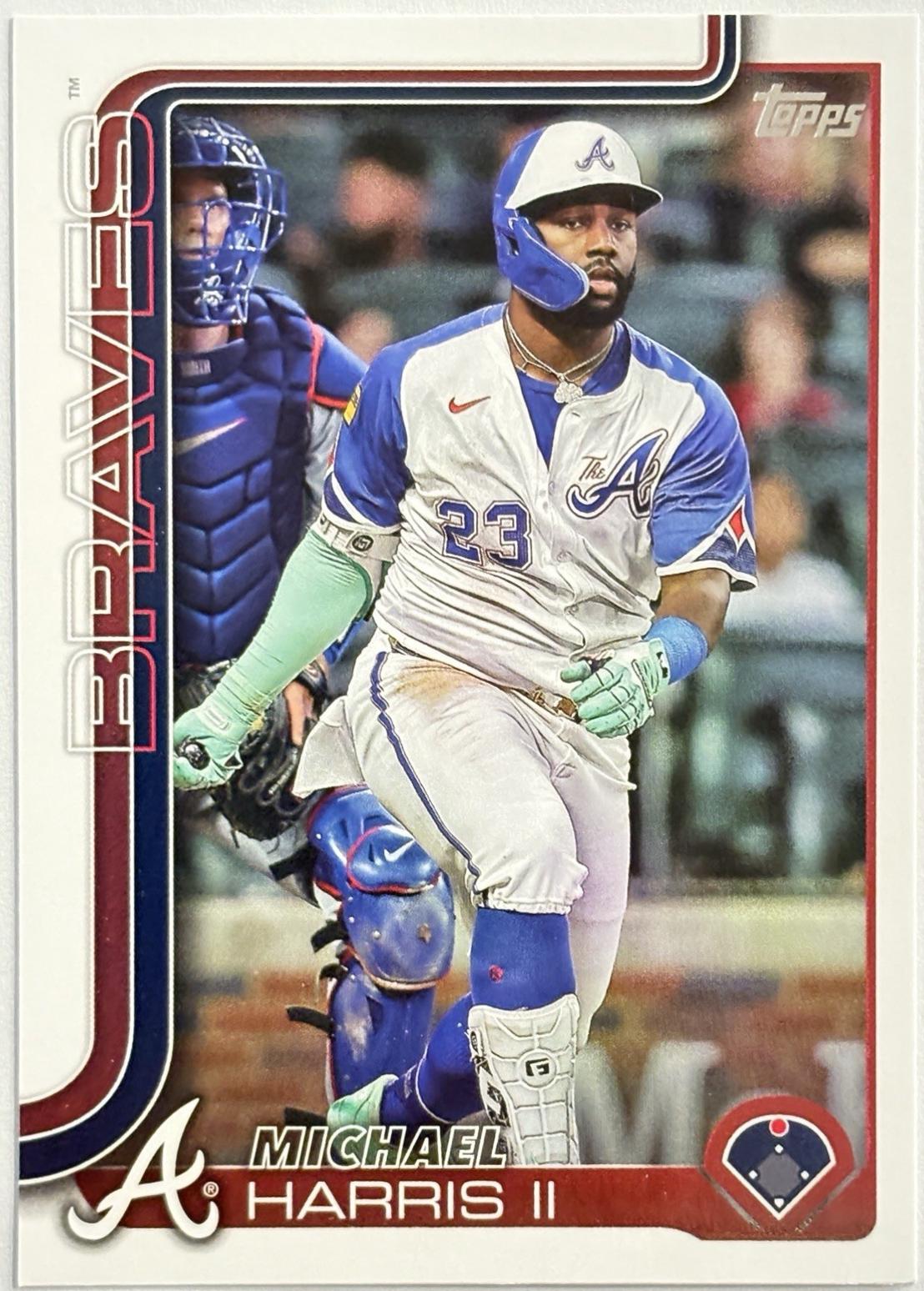 2025 Topps Companion Card Series 2 Michael Harris II #CC2-5 card