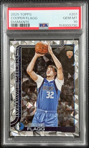 2025 Topps Cooper Flagg [Diamante] #201 card