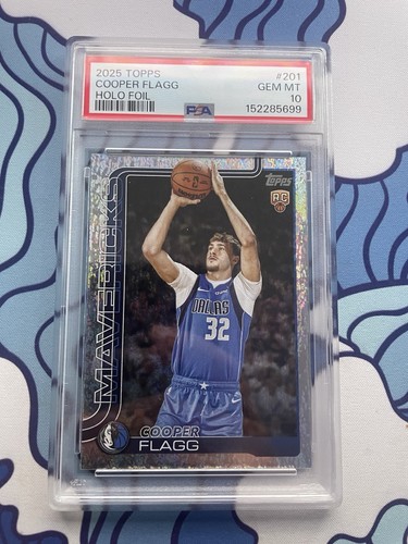 2025 Topps Cooper Flagg [Sandglitter] #201 card
