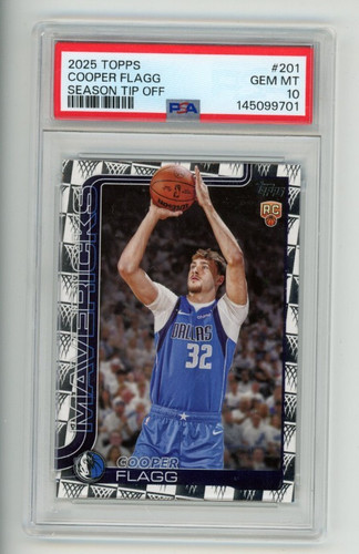 2025 Topps Cooper Flagg [Season Tip-Off] #201 card