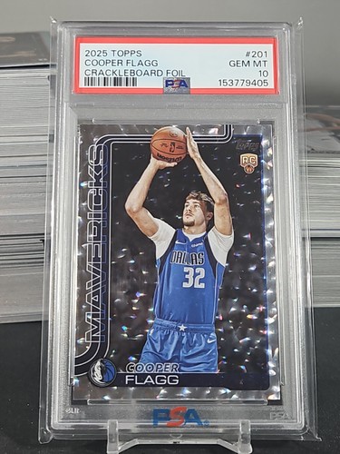 2025 Topps Cooper Flagg [Topps Foil Pattern] #201 card