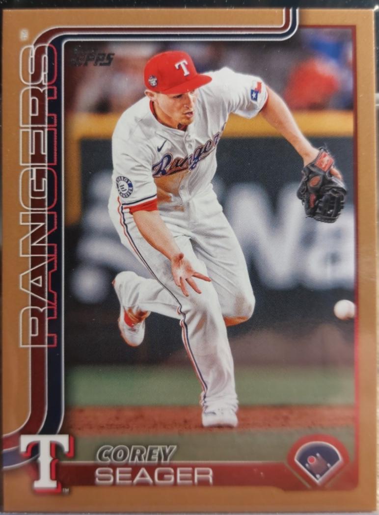 2025 Topps Corey Seager [Gold] #281 card
