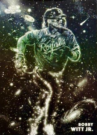 2025 Topps Cosmic Chrome Bobby Witt Jr. [Constellation Variation] #25 card