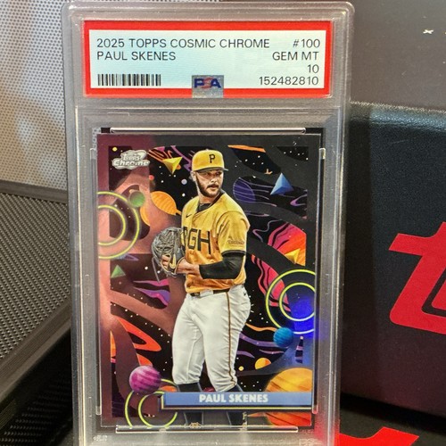 2025 Topps Cosmic Chrome Paul Skenes #100 card