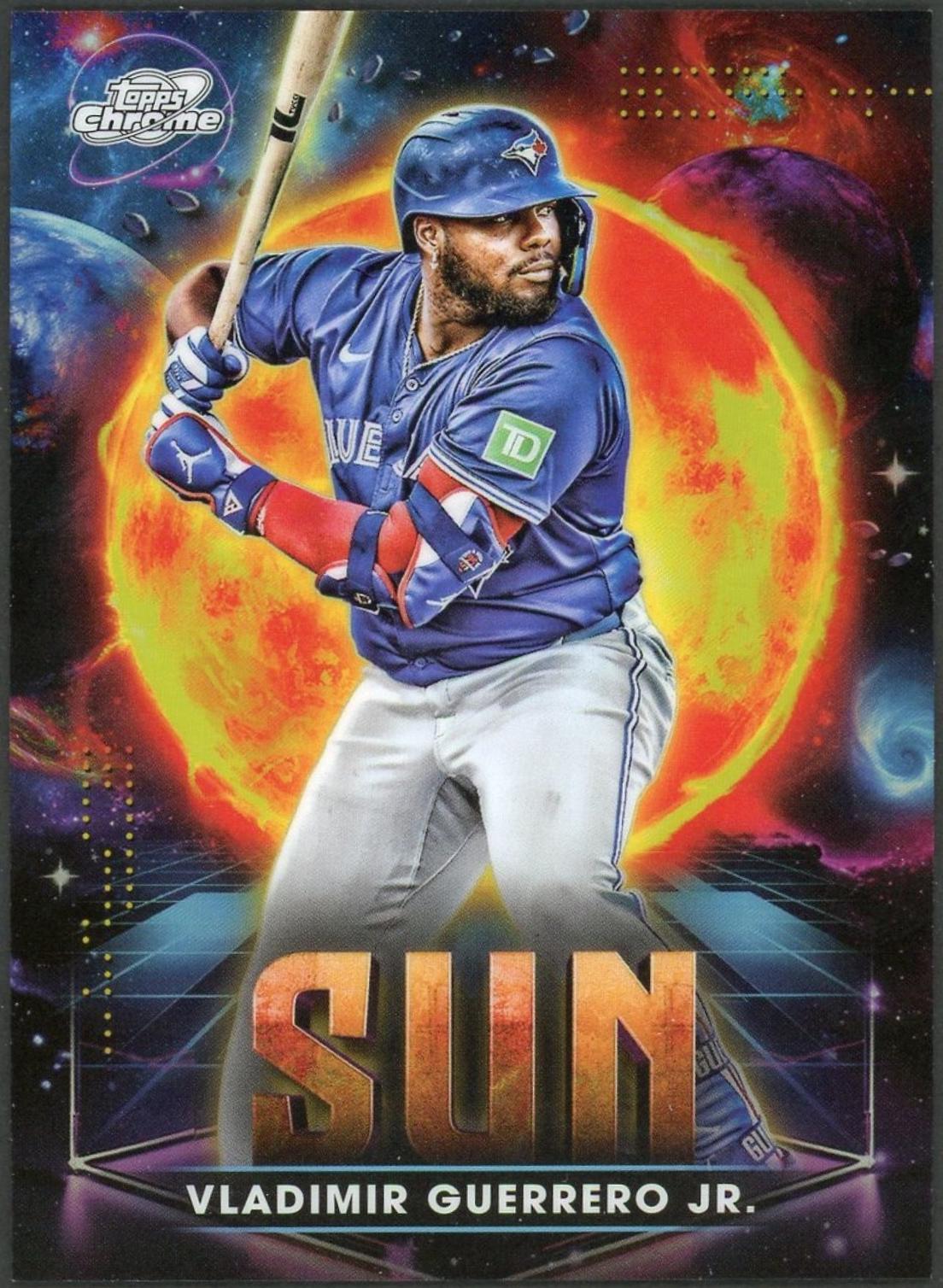 2025 Topps Cosmic Chrome Planetary Pursuit Vladimir Guerrero Jr. #PPS-5 card