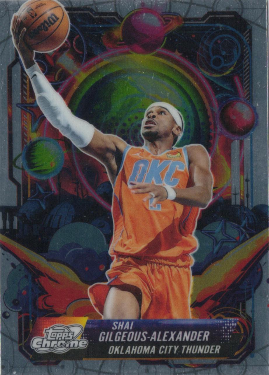 2025 Topps Cosmic Chrome Propulsion Shai Gilgeous-Alexander #PRP-1 card