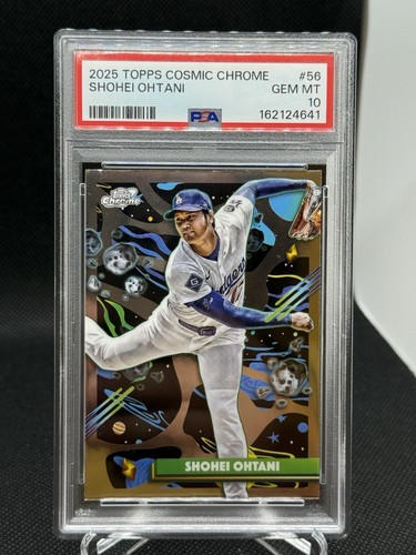 2025 Topps Cosmic Chrome Shohei Ohtani #56 card