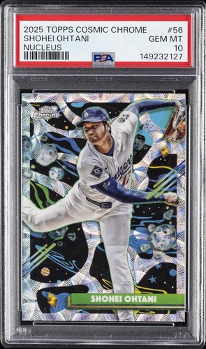 2025 Topps Cosmic Chrome Shohei Ohtani [Nucleus Refractor] #56 card