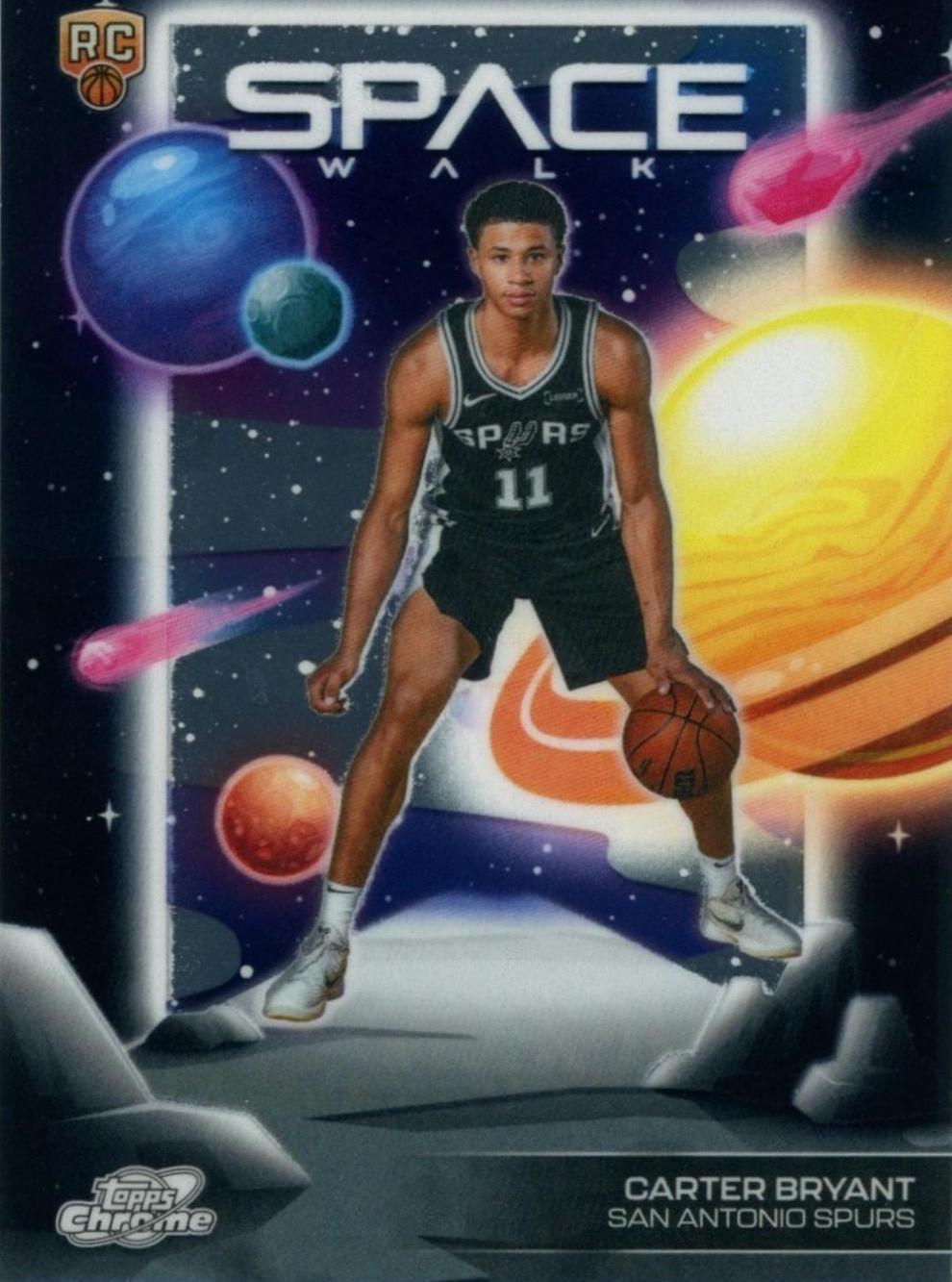 2025 Topps Cosmic Chrome Space Walk Carter Bryant #SW-9 card