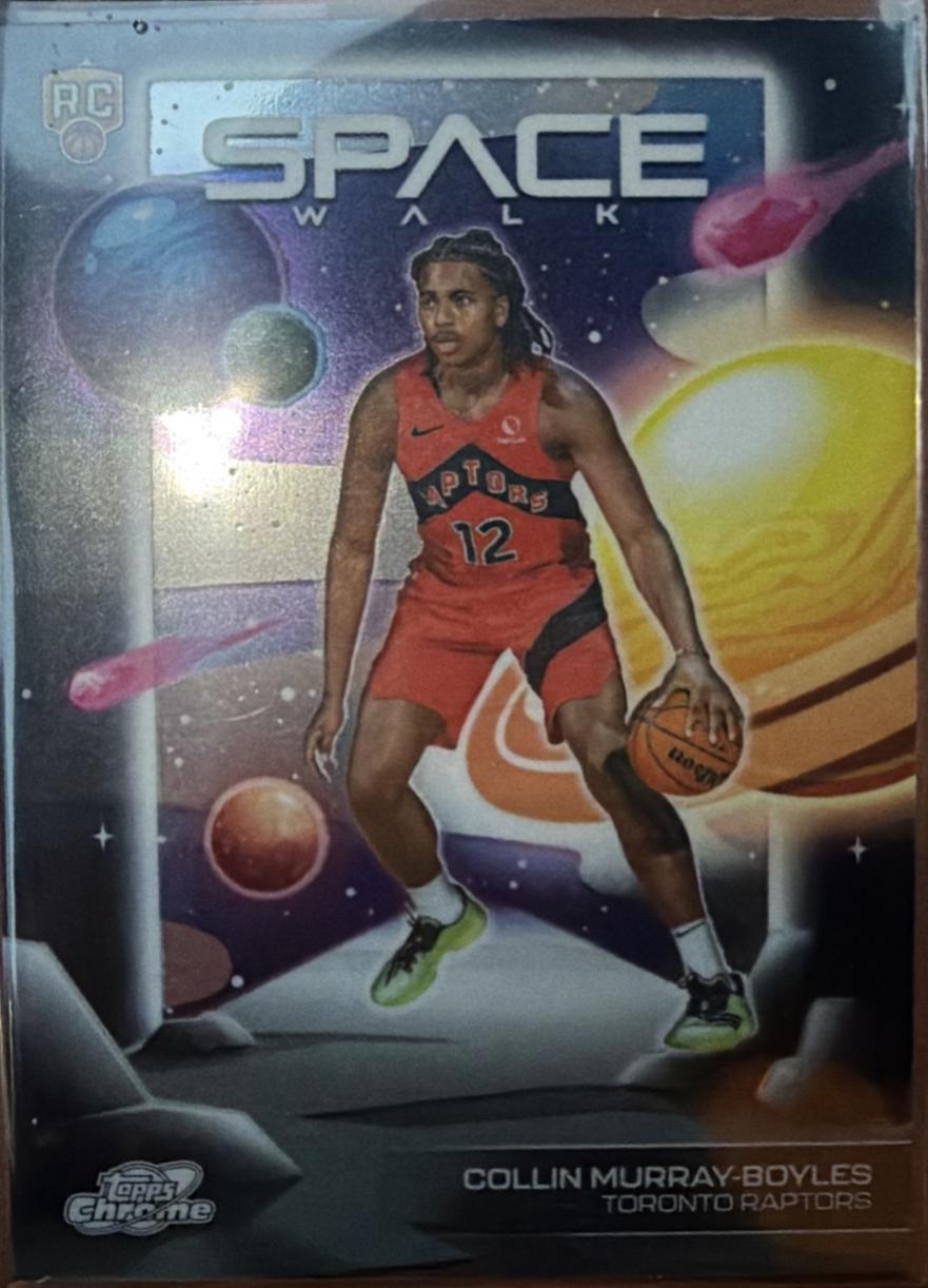 2025 Topps Cosmic Chrome Space Walk Collin Murray-Boyles #SW-8 card