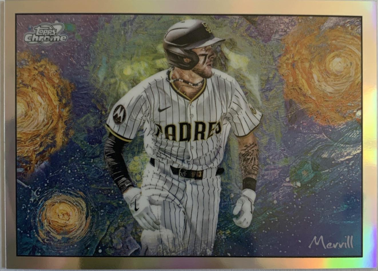 2025 Topps Cosmic Chrome Stars In The Night Jackson Merrill #STN-17 card