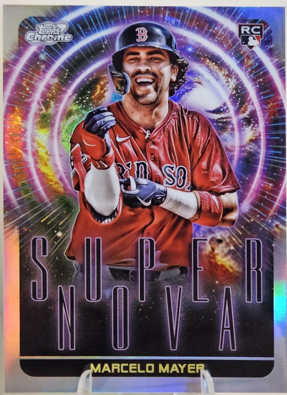 2025 Topps Cosmic Chrome Supernova Marcelo Mayer #S-22 card