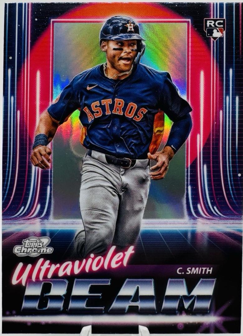 2025 Topps Cosmic Chrome Ultraviolet Beam Cam Smith #UB-24 card