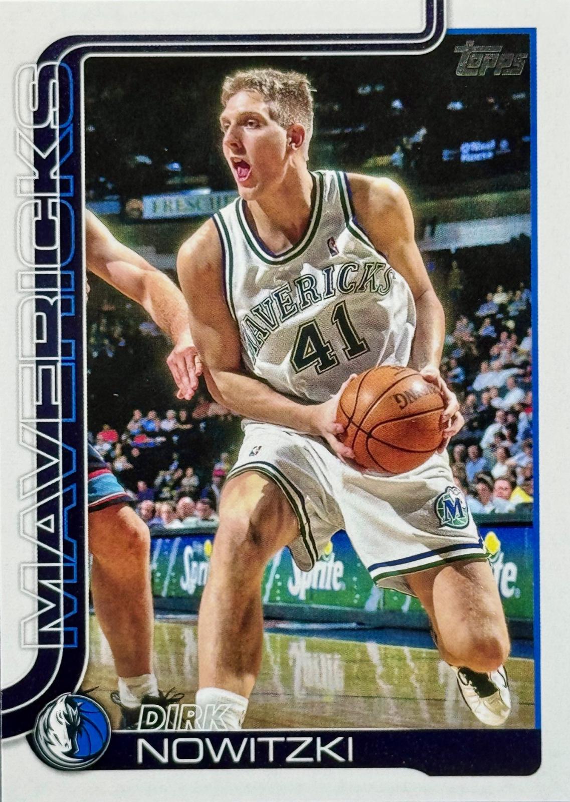 2025 Topps Dirk Nowitzki #252 card