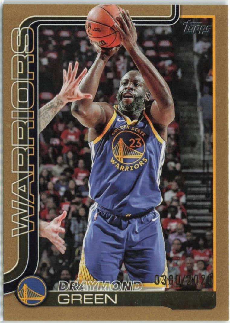 2025 Topps Draymond Green [Gold] #137 card