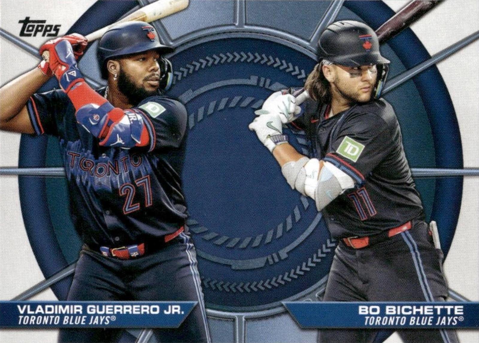 2025 Topps Dynamic Duo Bo Bichette / Vladimir Guerrero Jr. #DD-14 card