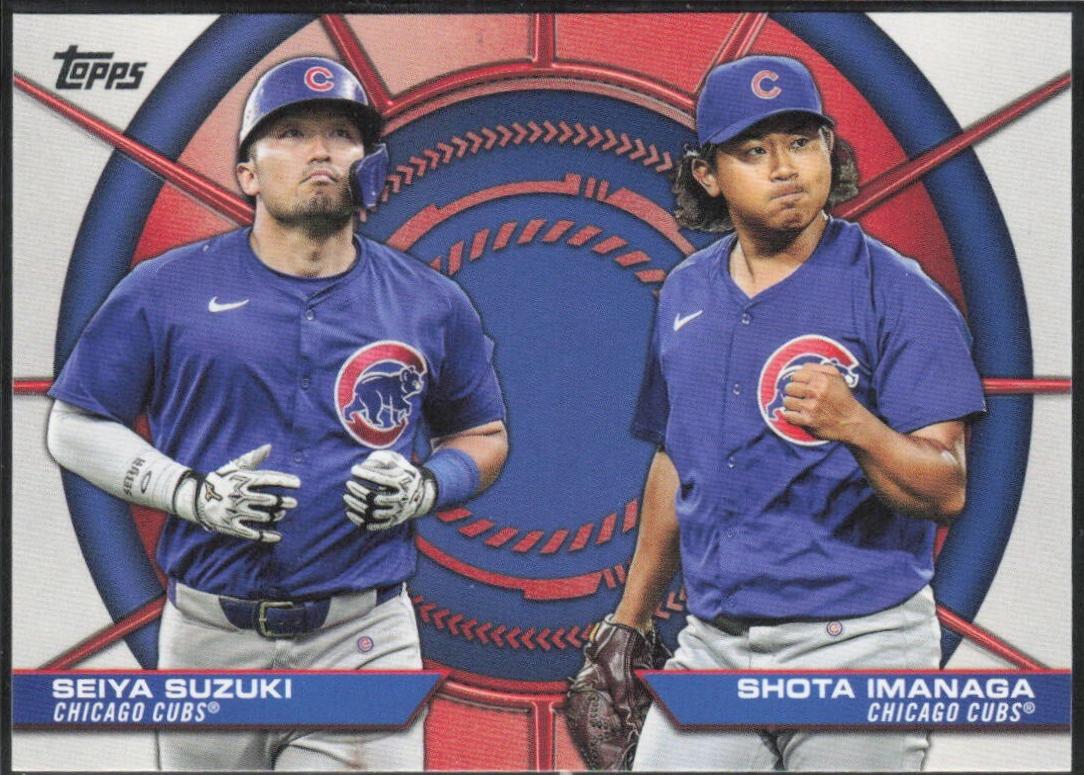 2025 Topps Dynamic Duo Seiya Suzuki / Shota Imanaga #DD-7 card