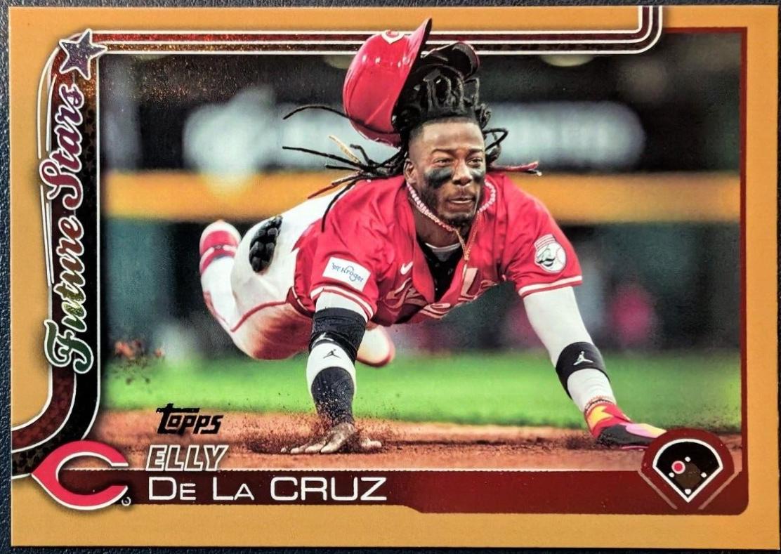 2025 Topps Elly De La Cruz [Gold] #150 card
