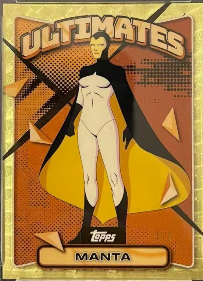 2025 Topps Finest X-Men '97 Manta [SuperFractor] #14 card