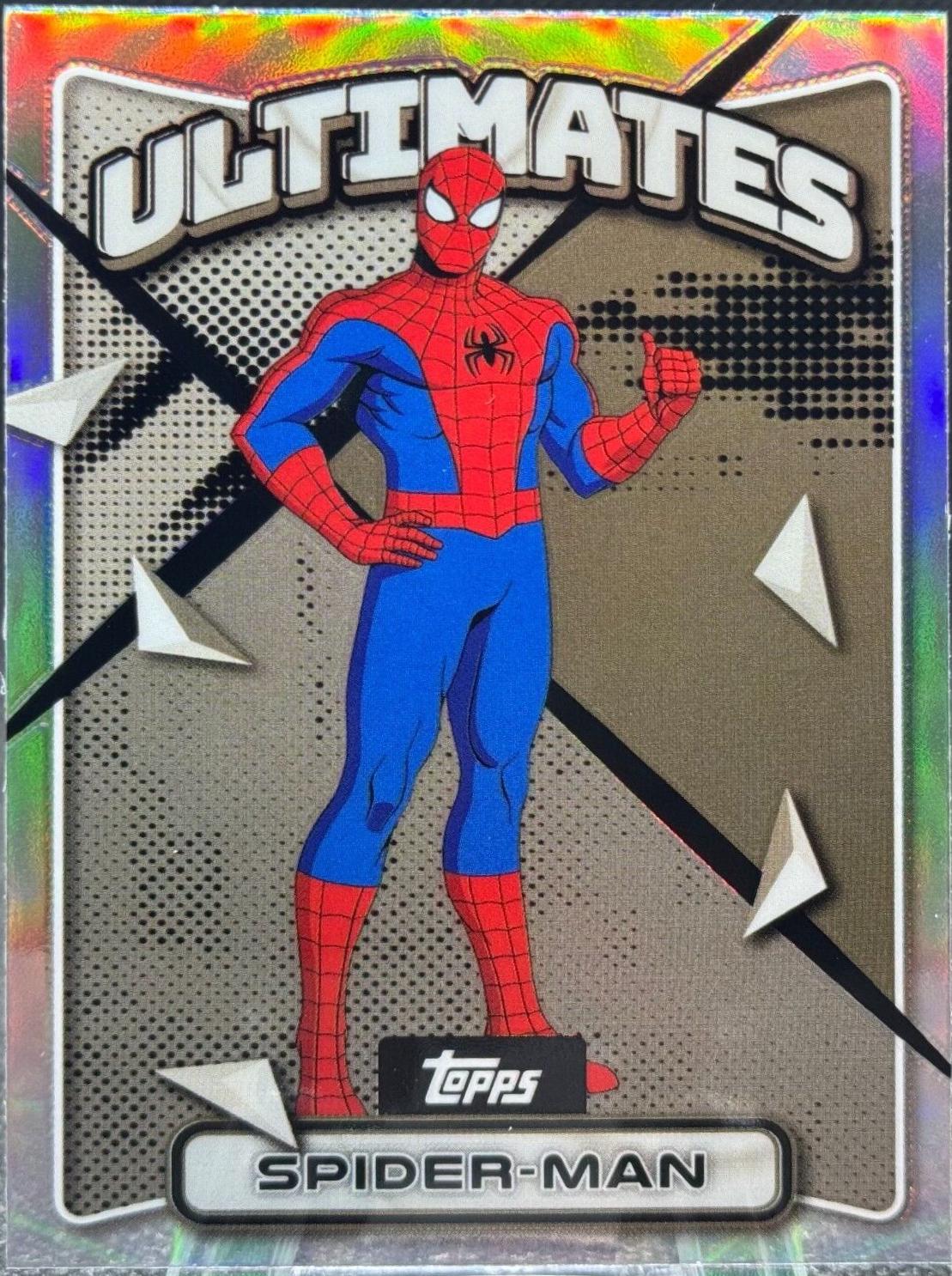 2025 Topps Finest X-Men '97 Spider-Man [Refractor] #52 card