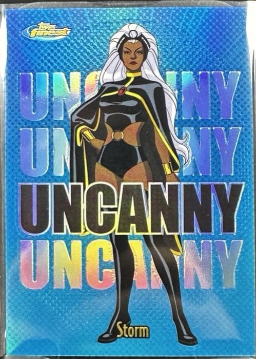 2025 Topps Finest X-Men '97 Storm [Refractor SP] #91 card