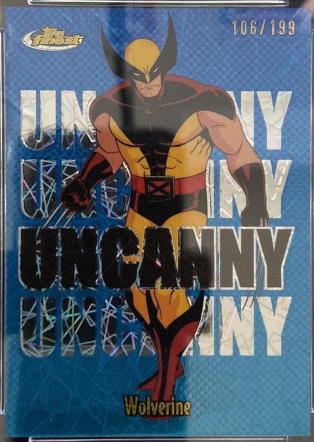 2025 Topps Finest X-Men '97 Wolverine [Laser Refractor SP] #94 card