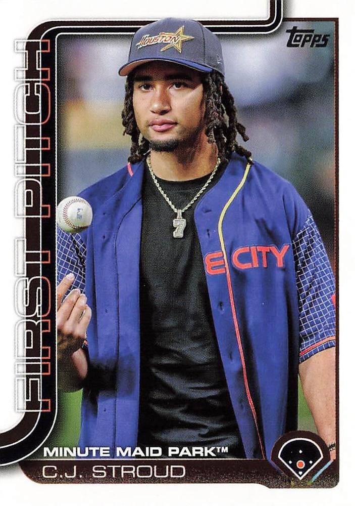 2025 Topps First Pitch C.J. Stroud #FP-10 card