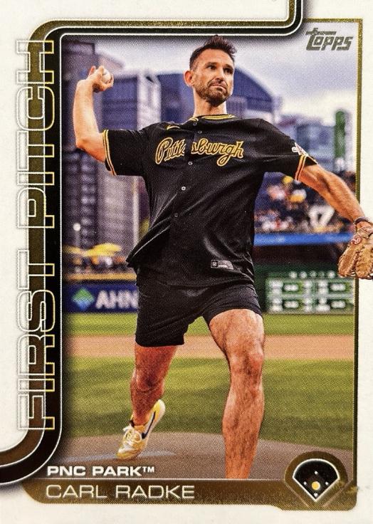 2025 Topps First Pitch Carl Radke #FP-6 card