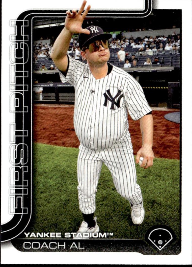 2025 Topps First Pitch Coach Al #FP-4 card