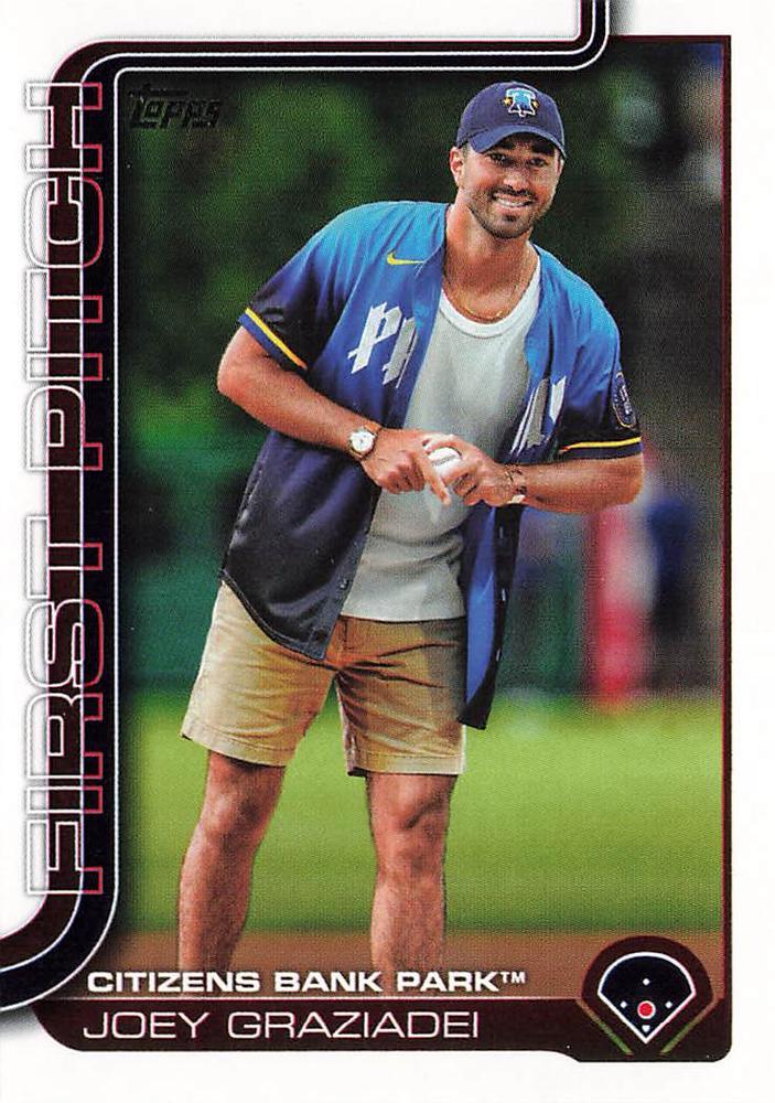 2025 Topps First Pitch Joey Graziadei #FP2-1 card