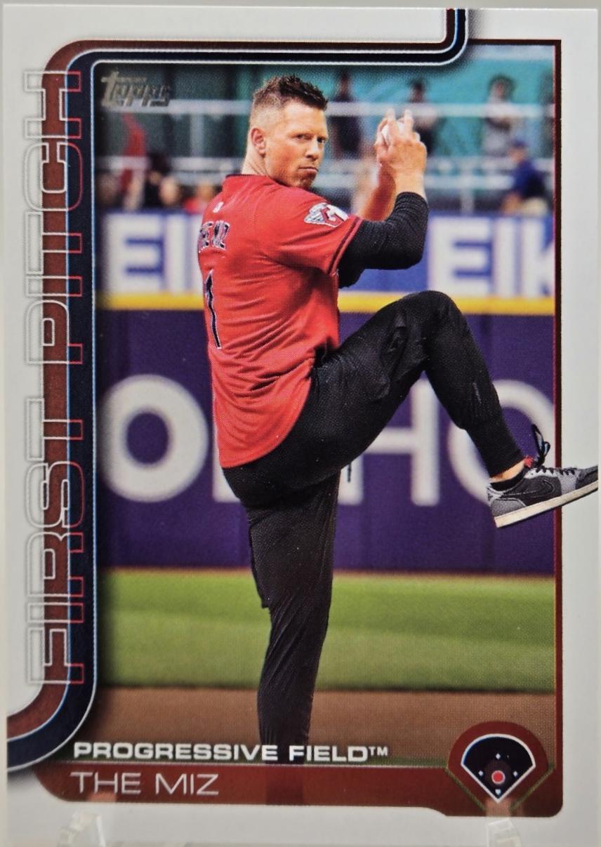 2025 Topps First Pitch The Miz #FP2-2 card
