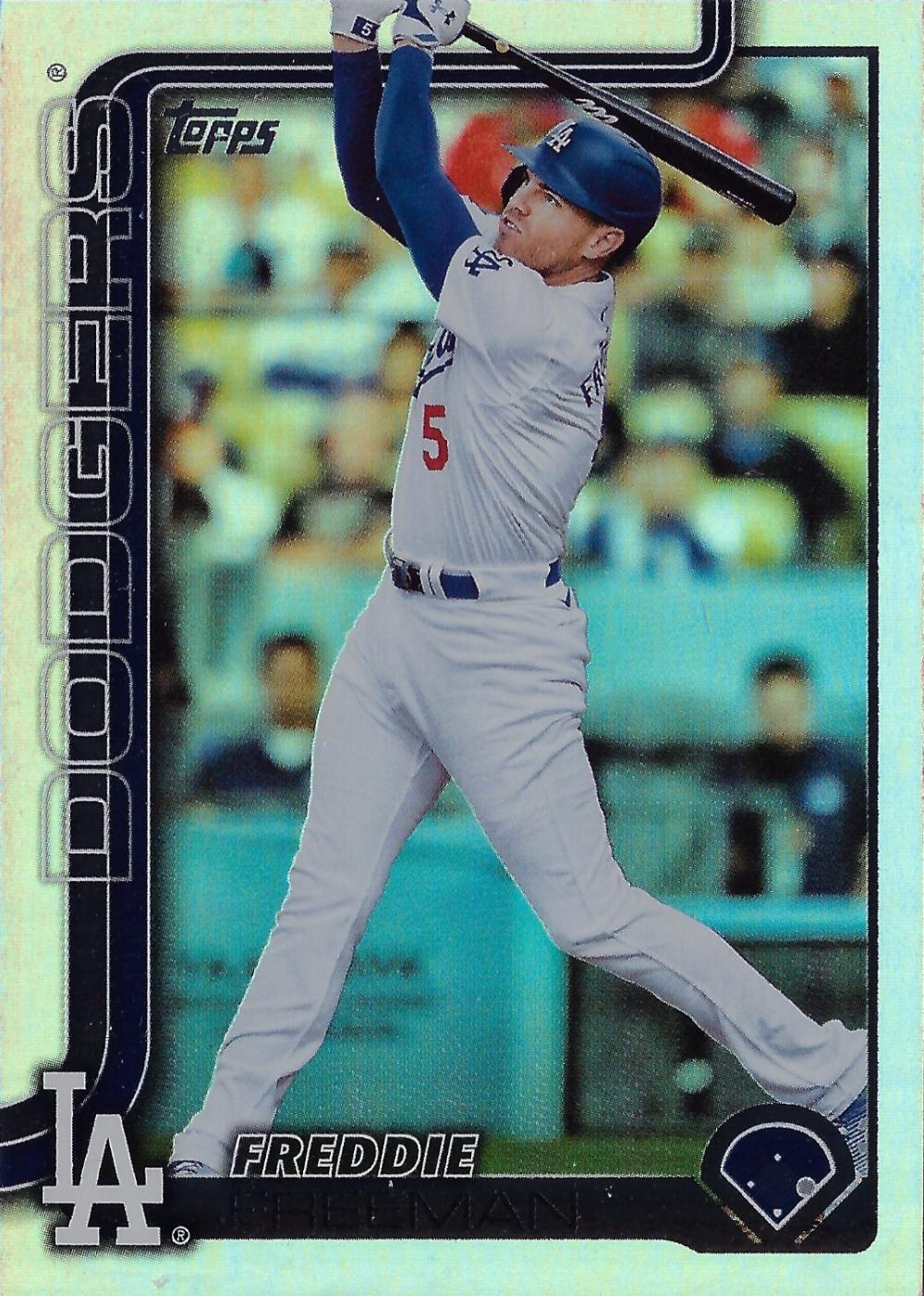 2025 Topps Freddie Freeman [Rainbow Foil] #239 card
