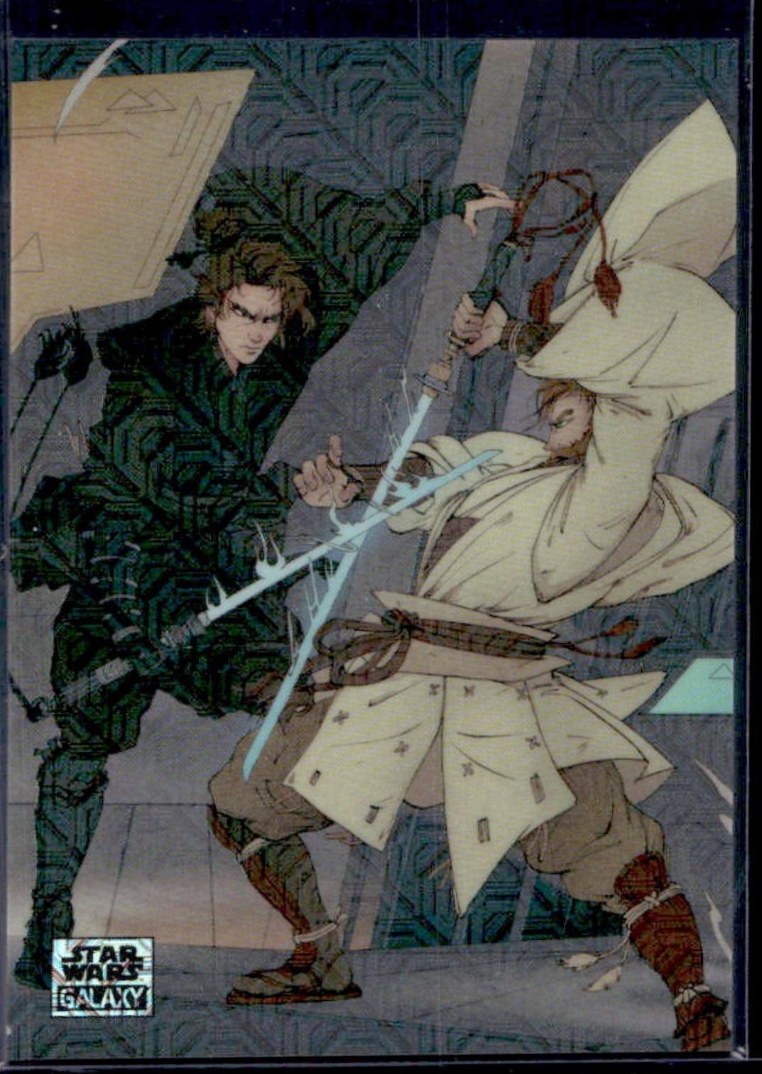 2025 Topps Galaxy Chrome Duel on Mustafar Mustafar Control Room [Mojo] #DOM-2 card
