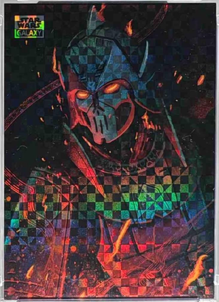 2025 Topps Galaxy Chrome Fear the Darkside Darth Bane [Xfractor] #FTD-11 card