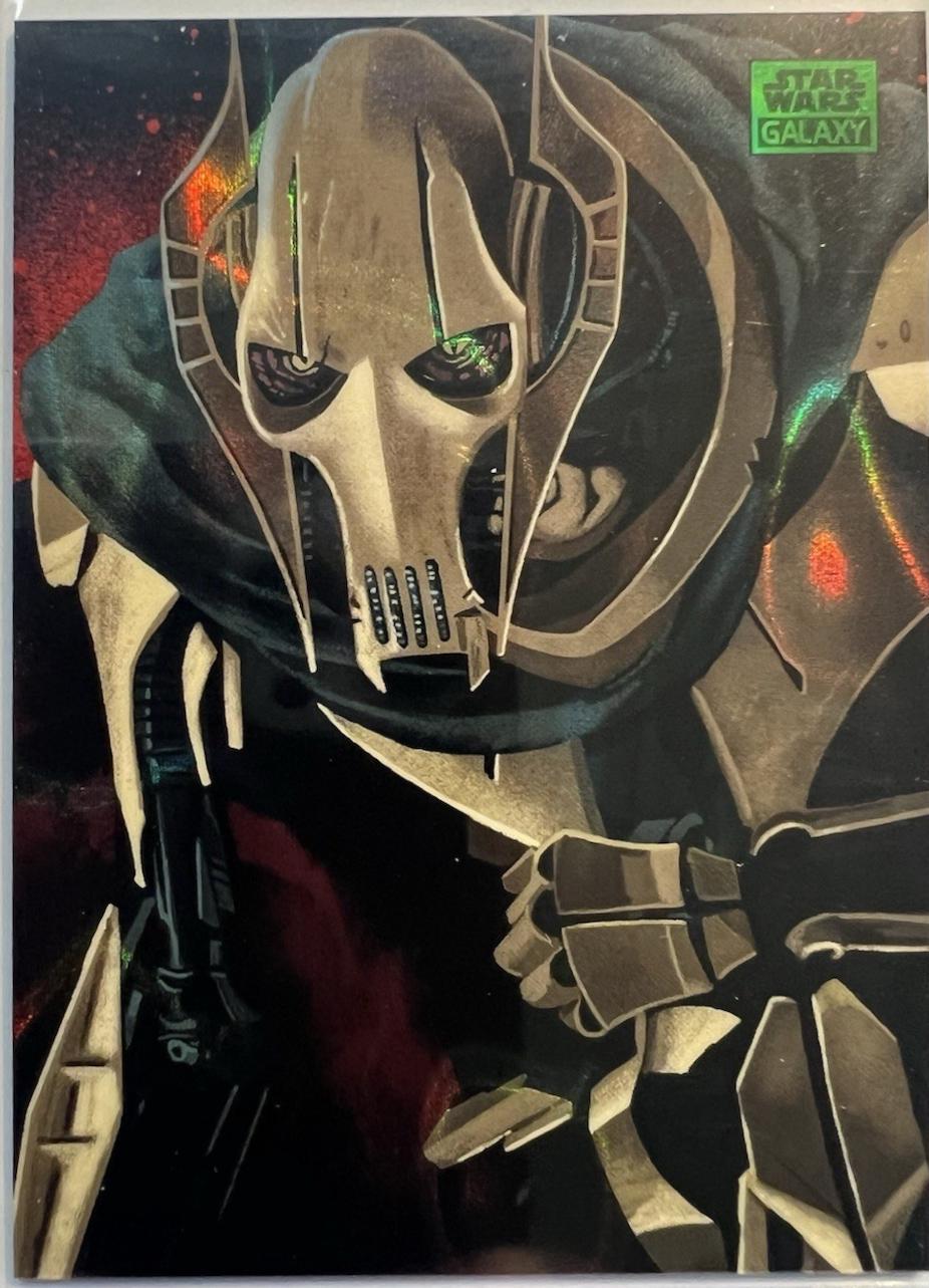2025 Topps Galaxy Chrome Fear the Darkside General Grievous #FTD-6 card