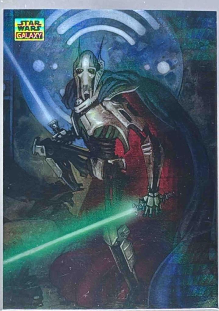 2025 Topps Galaxy Chrome General Grievous [Prism Refractor] #12 card