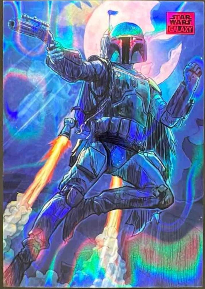 2025 Topps Galaxy Chrome It's Not a Matter Of Luck [Magenta Lava Refractor] #7 card